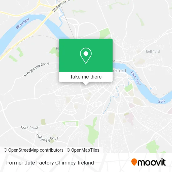 Former Jute Factory Chimney map