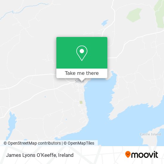 James Lyons O'Keeffe map