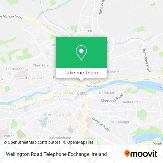 Wellington Road Telephone Exchange map