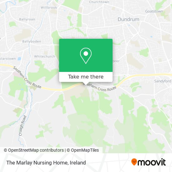 The Marlay Nursing Home map