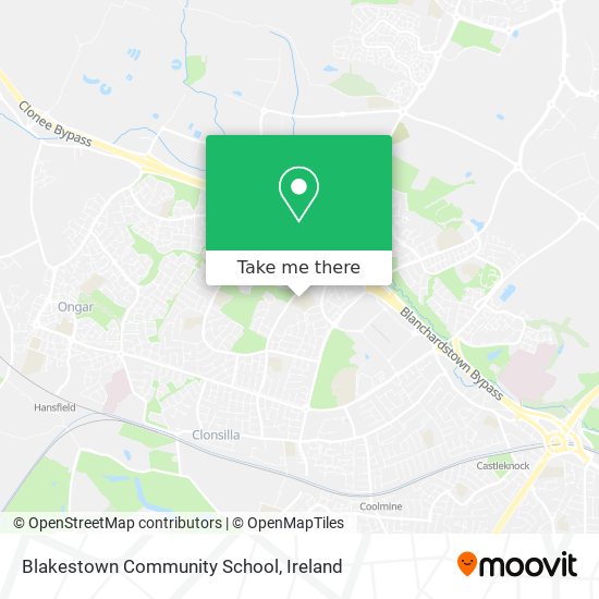 Blakestown Community School map