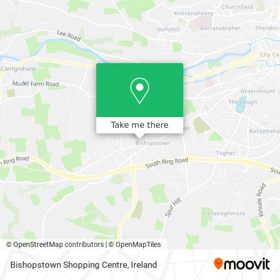 Bishopstown Shopping Centre map