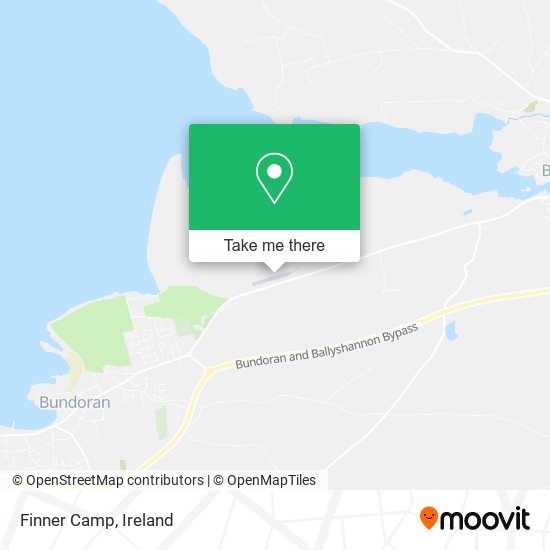 Finner Camp map