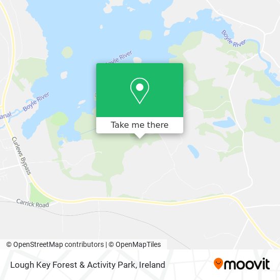 Lough Key Forest & Activity Park map