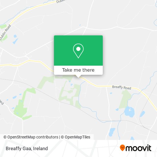 Breaffy Gaa map