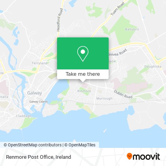 Renmore Post Office map
