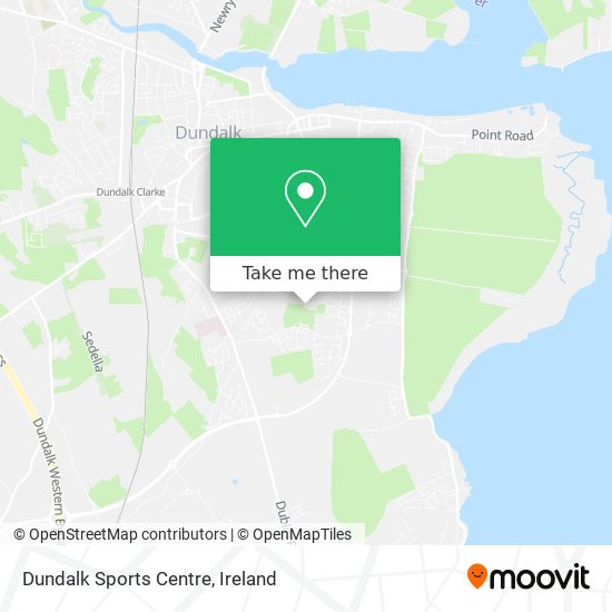 Dundalk Sports Centre map