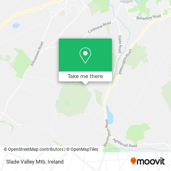 Slade Valley Mtb map