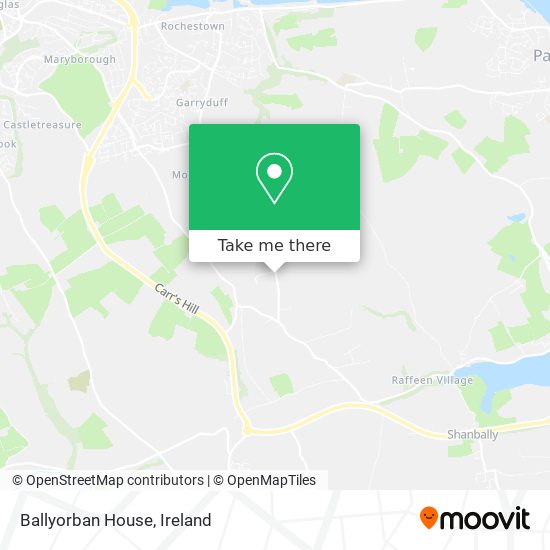 Ballyorban House map