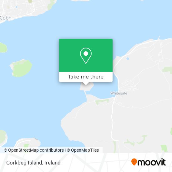 Corkbeg Island map