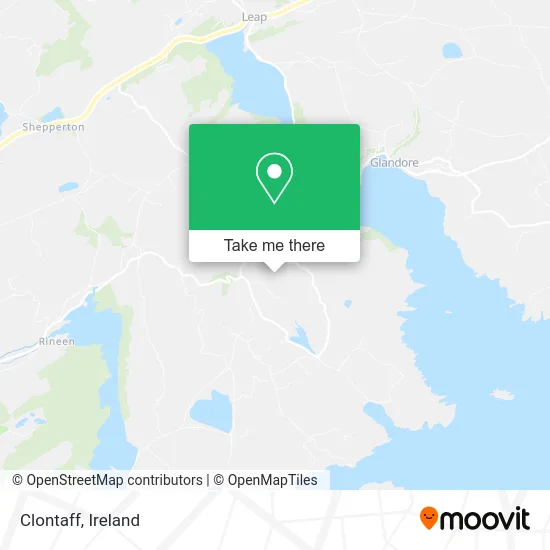 Clontaff map