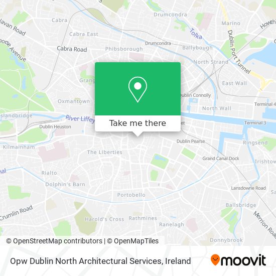 Opw Dublin North Architectural Services map