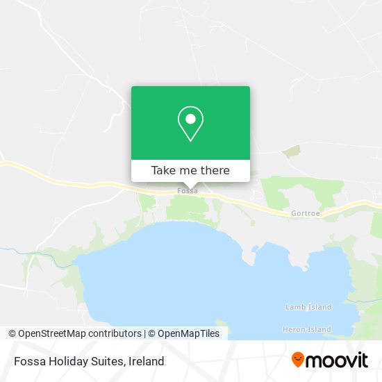 Fossa Holiday Suites map