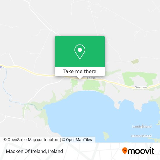 Macken Of Ireland map