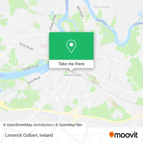 Limerick Colbert map
