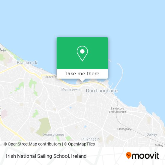 Irish National Sailing School map