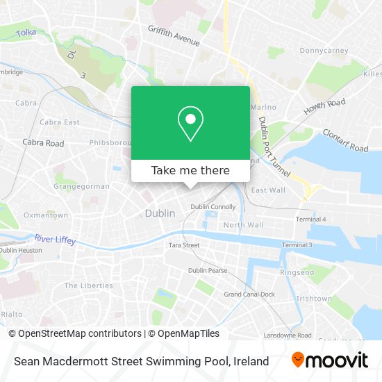 Sean Macdermott Street Swimming Pool map