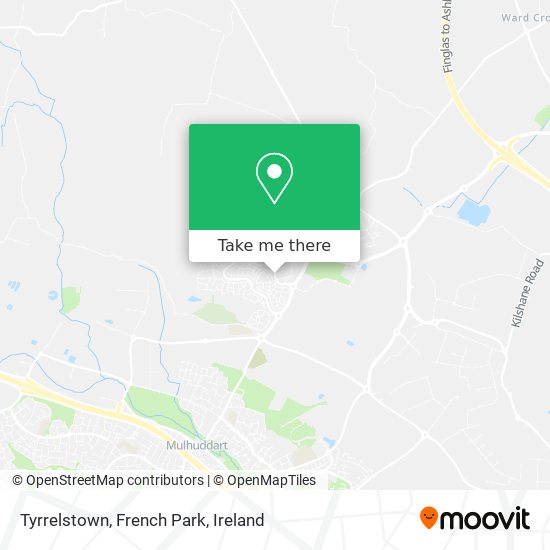 Tyrrelstown, French Park map