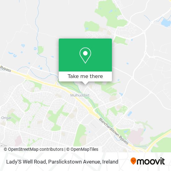 Lady’S Well Road, Parslickstown Avenue map