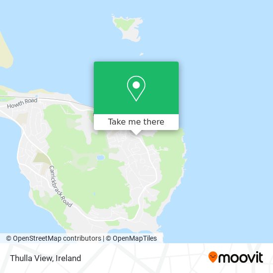 Thulla View map
