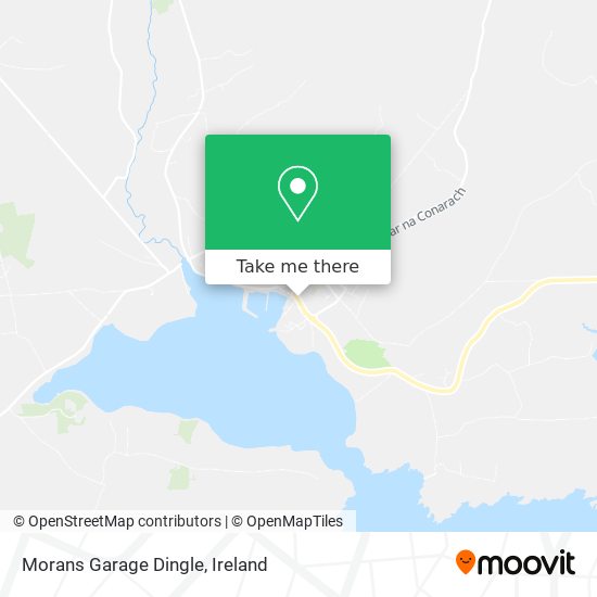 Morans Garage Dingle map