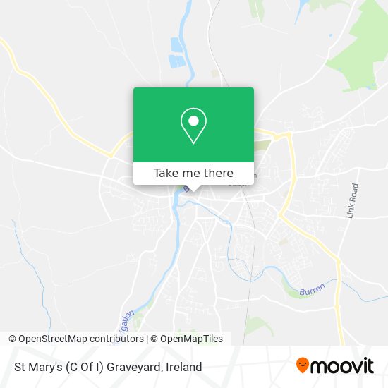 St Mary's (C Of I) Graveyard map