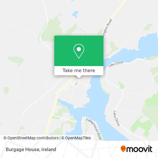 Burgage House map