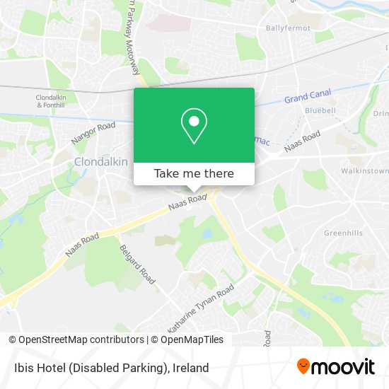 Ibis Hotel (Disabled Parking) map