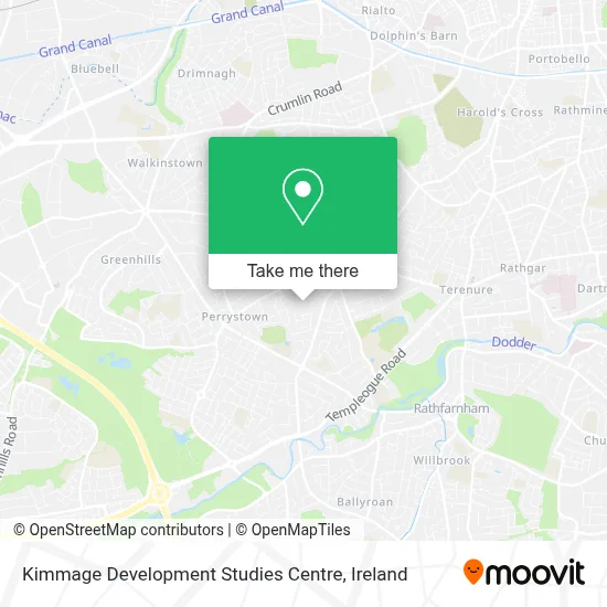 Kimmage Development Studies Centre map