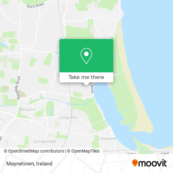 Maynetown map