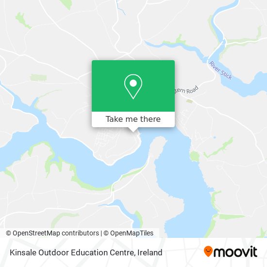 Kinsale Outdoor Education Centre map