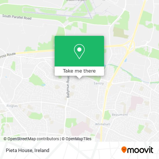 Pieta House map