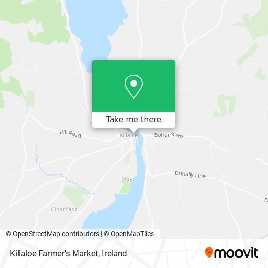 Killaloe Farmer's Market map