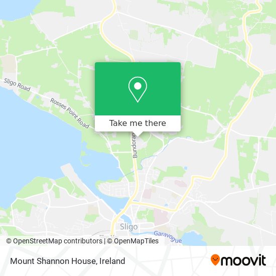 Mount Shannon House map