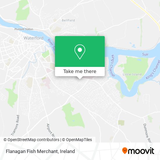 Flanagan Fish Merchant map