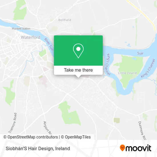 Siobhán’S Hair Design map