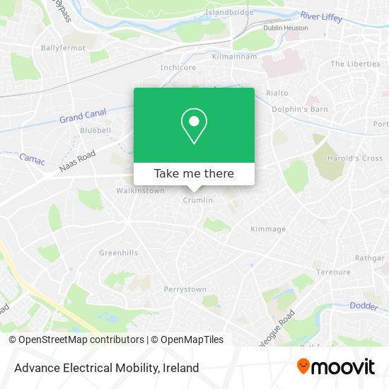 Advance Electrical Mobility map
