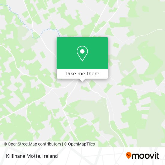 Kilfinane Motte map