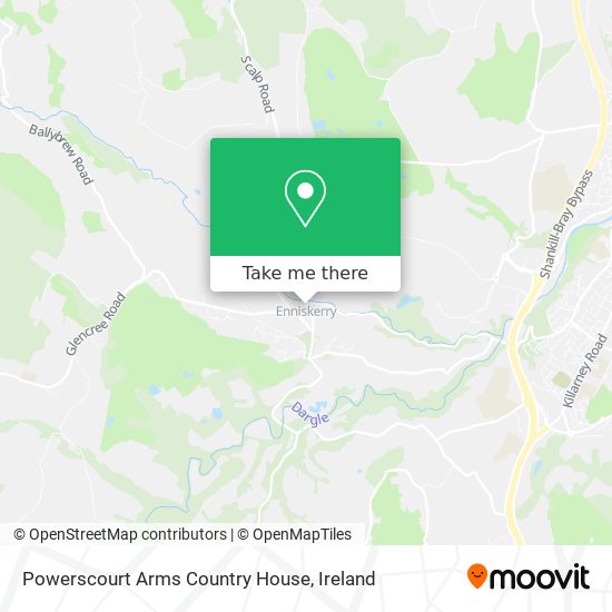 Powerscourt Arms Country House map