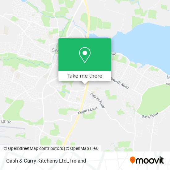 Cash & Carry Kitchens Ltd. map