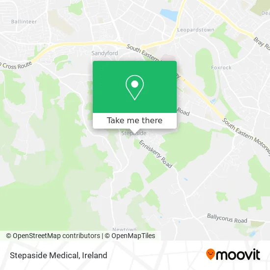Stepaside Medical map