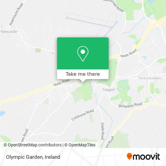 Olympic Garden map