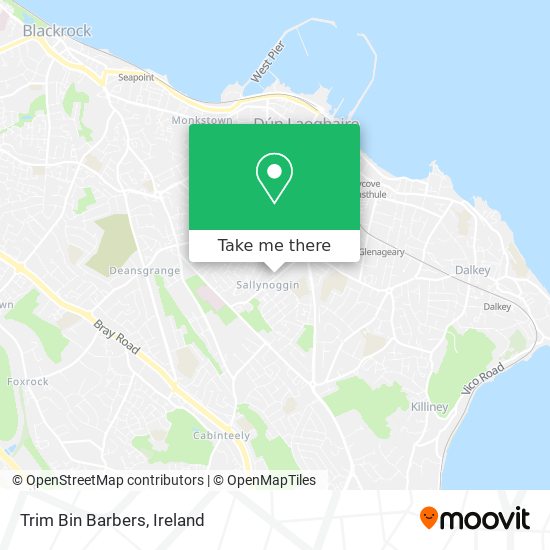 Trim Bin Barbers map