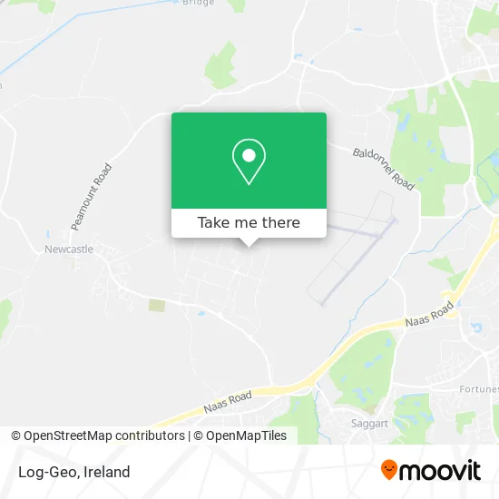 Log-Geo map