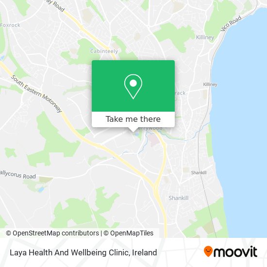 Laya Health And Wellbeing Clinic map