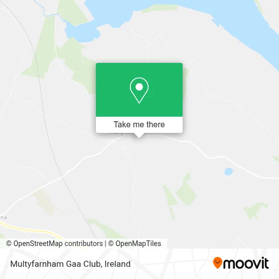 Multyfarnham Gaa Club map