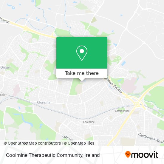 Coolmine Therapeutic Community map