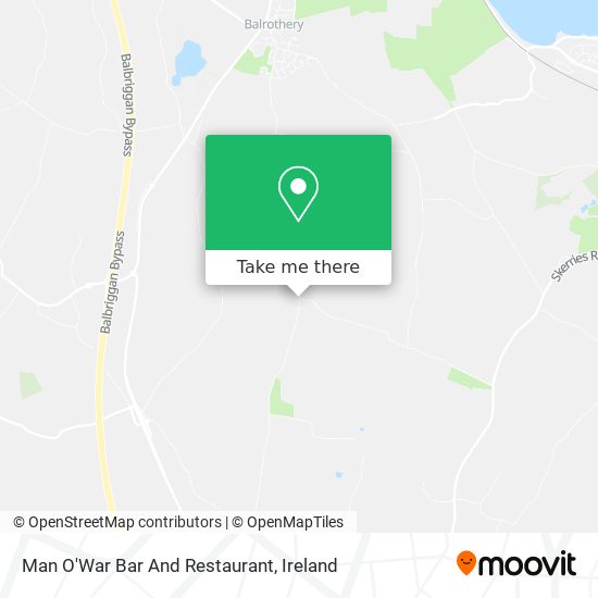 Man O'War Bar And Restaurant map