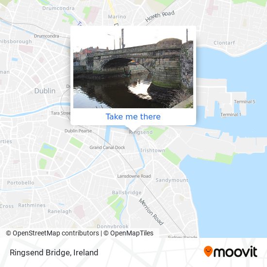 Ringsend Bridge map