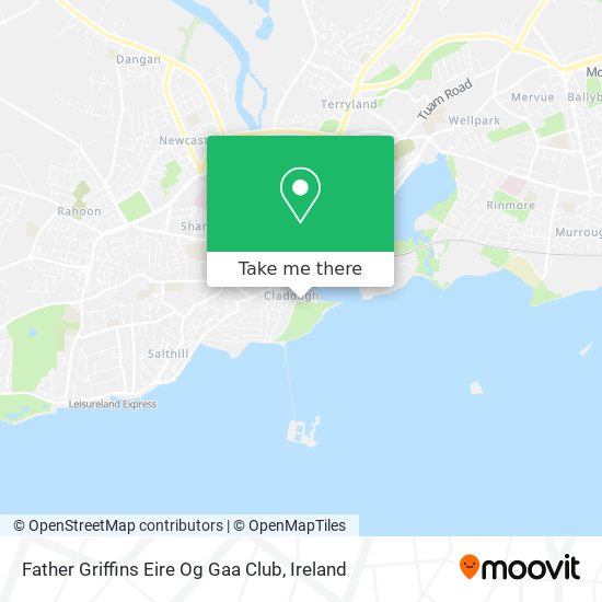 Father Griffins Eire Og Gaa Club map